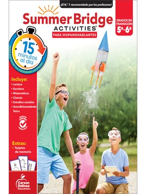 cover image of Summer Bridge Activities Spanish 5-6